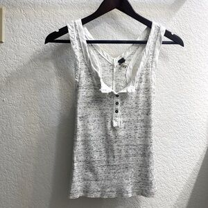 NWOT We The Free Button Down Razorback Tank Top